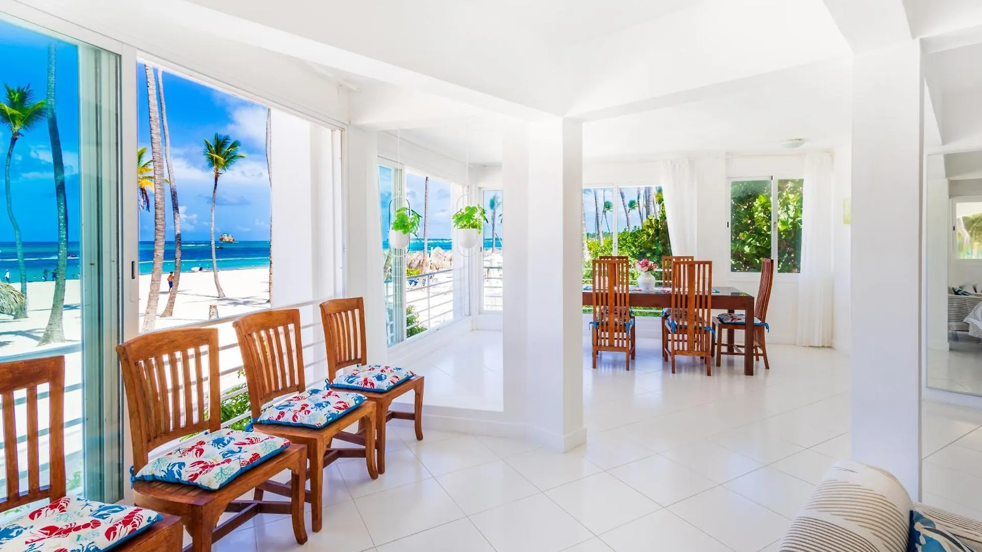 Prime Ocean View Punta Cana Apartments - 3-Bedroom Getaway With Private Terrace On Bavaro Beach