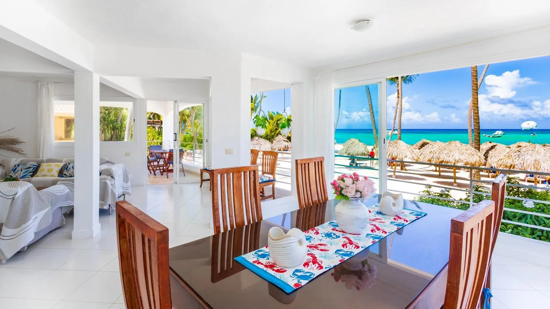 Prime Ocean View Punta Cana Apartments - 3-Bedroom Getaway With Private Terrace On Bavaro Beach Dominican Republic