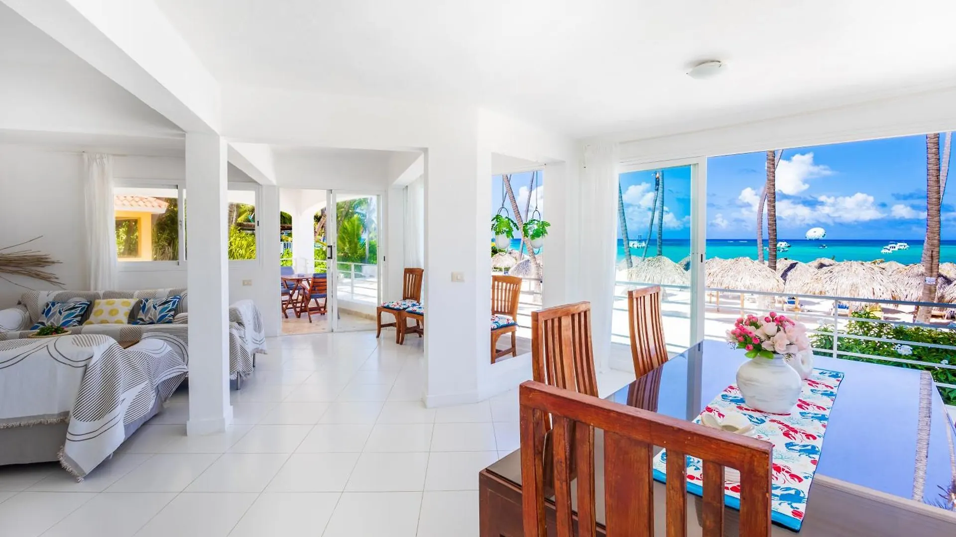 Prime Ocean View Punta Cana Apartments - 3-Bedroom Getaway With Private Terrace On Bavaro Beach Dominican Republic