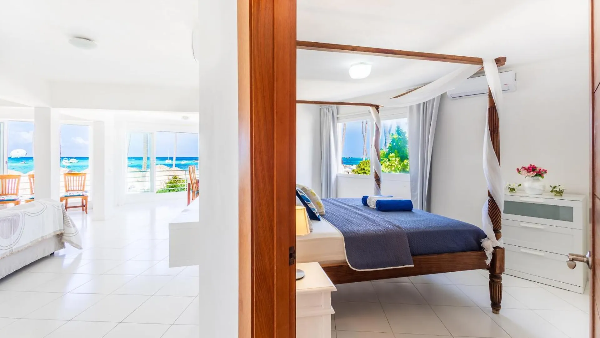 Prime Ocean View Punta Cana Apartments - 3-Bedroom Getaway With Private Terrace On Bavaro Beach